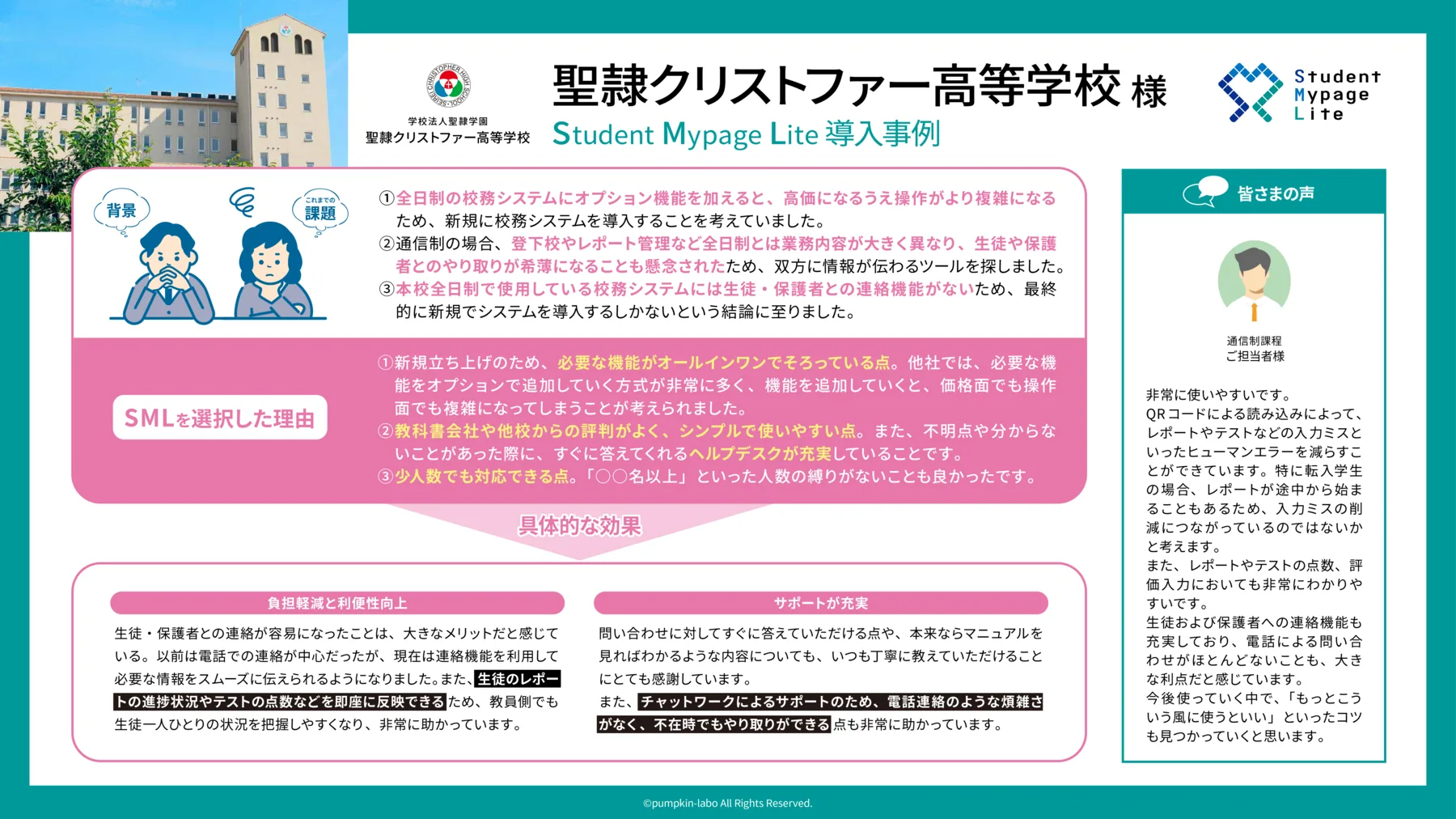 聖隷クリストファー高等学校 導入事例