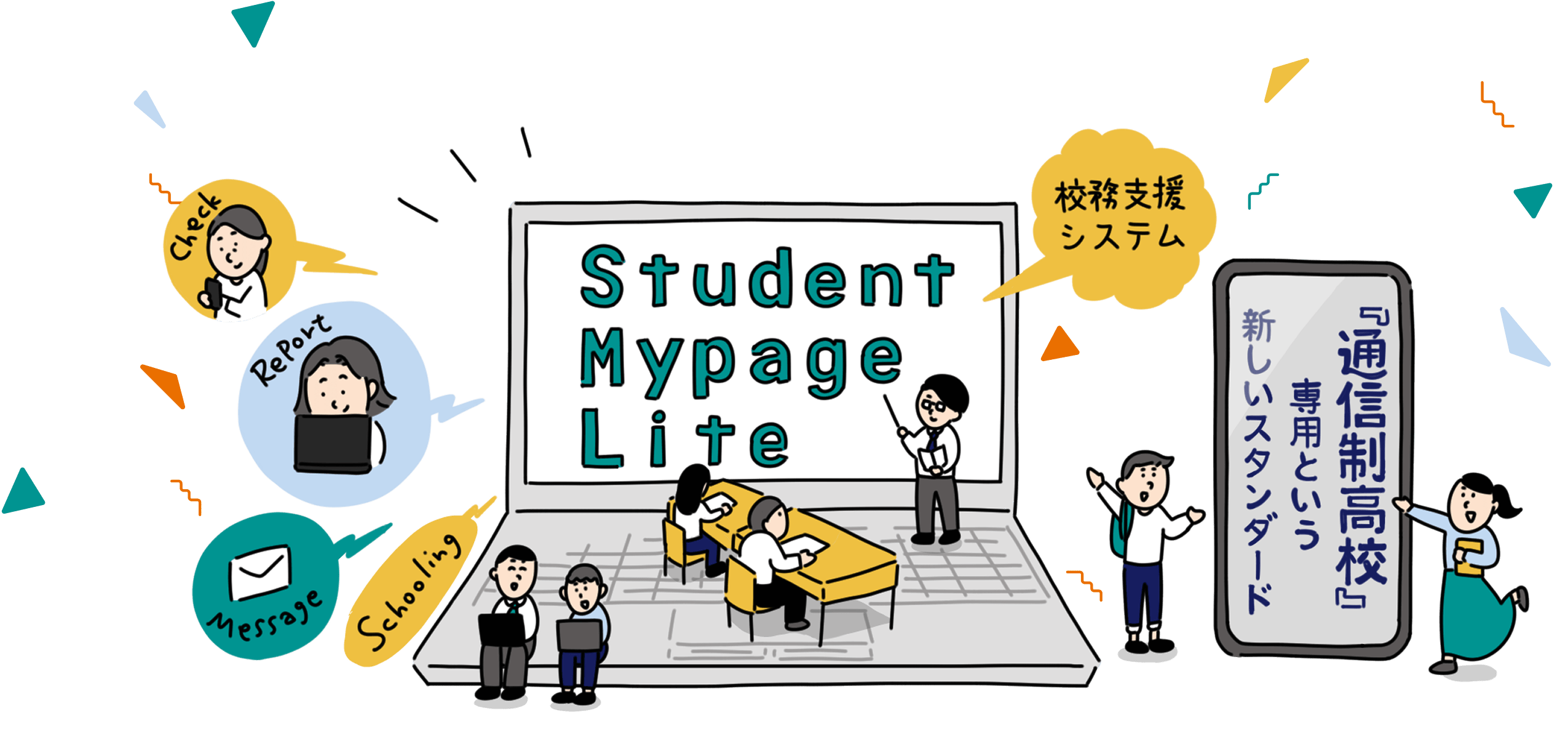 Student Mypage Lite の画面イメージ